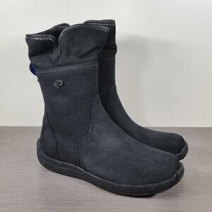 Pajar Canada Heritage Collection Winter Boots, Black Leather, Womens Size 12